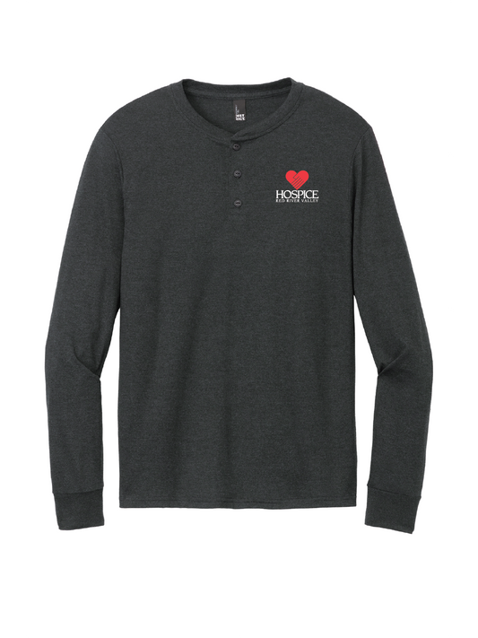 HRRV214. District Perfect Tri Long Sleeve Henley