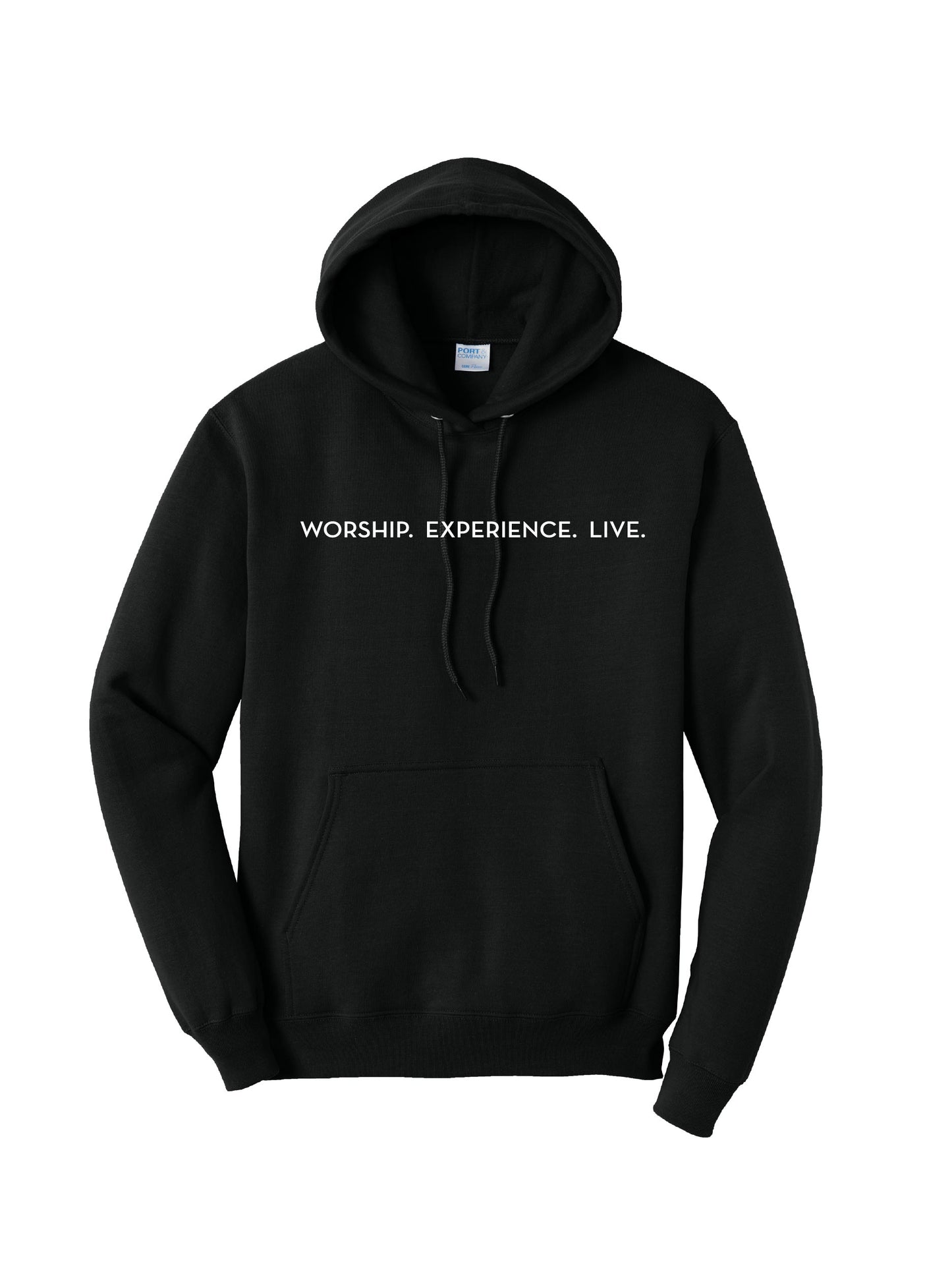 HAC302. Port & Company Core Fleece Hooded Sweatshirt