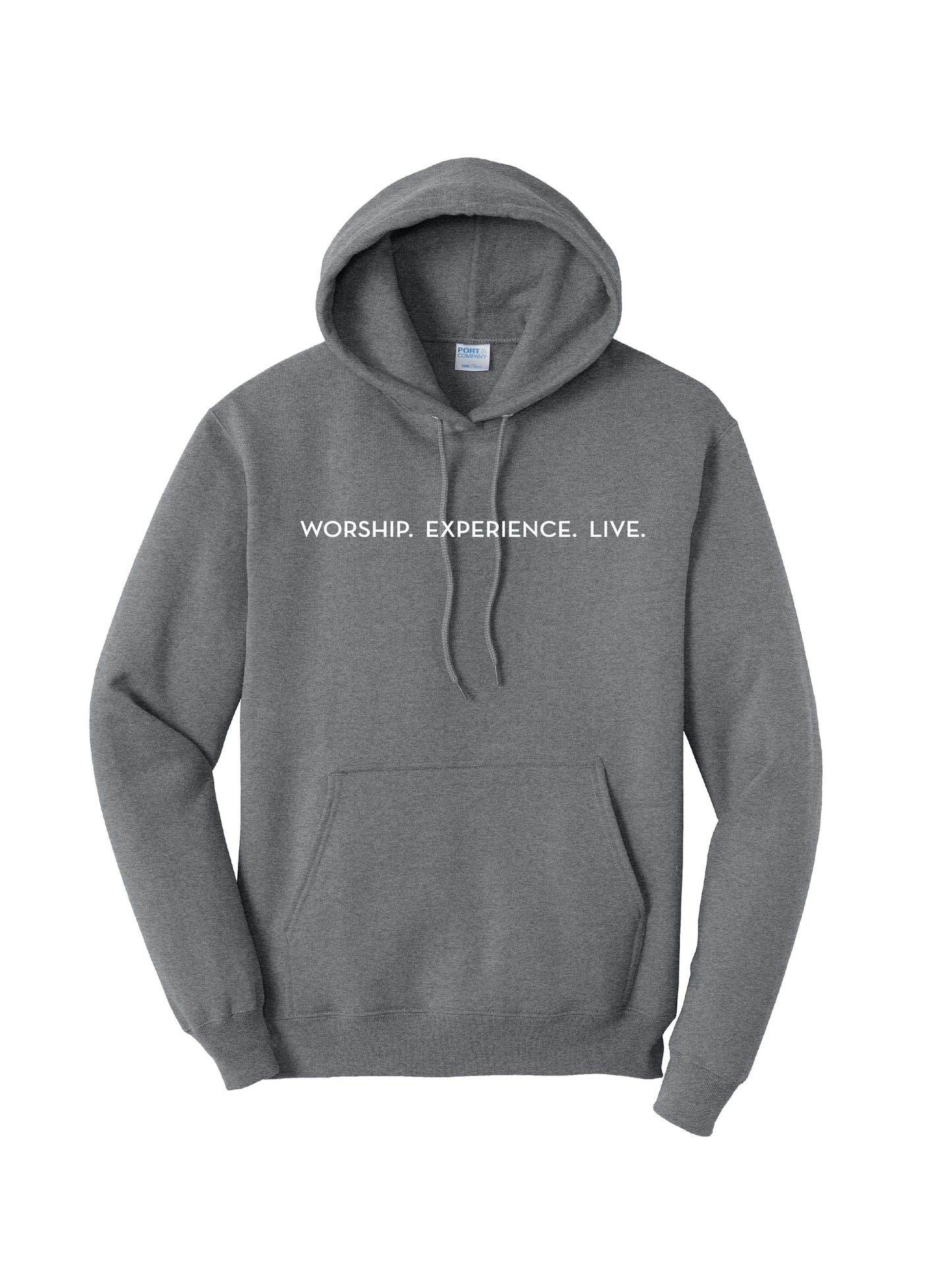 HAC302. Port & Company Core Fleece Hooded Sweatshirt