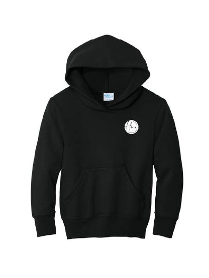 HAC309. Port & Co Youth Core Fleece Hooded Sweatshirt