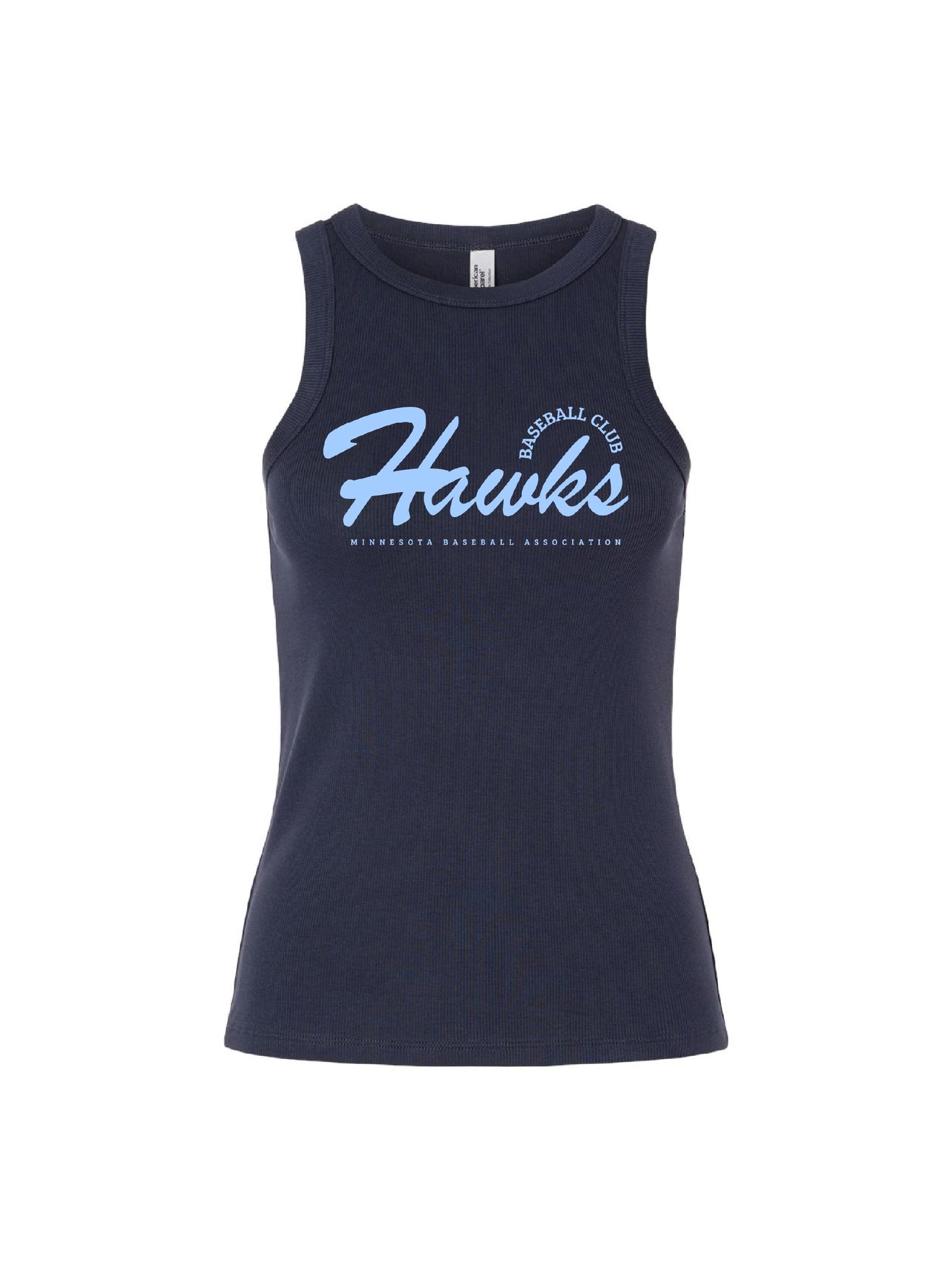 Hawks100. American Apparel Women's Baby Rib Tank