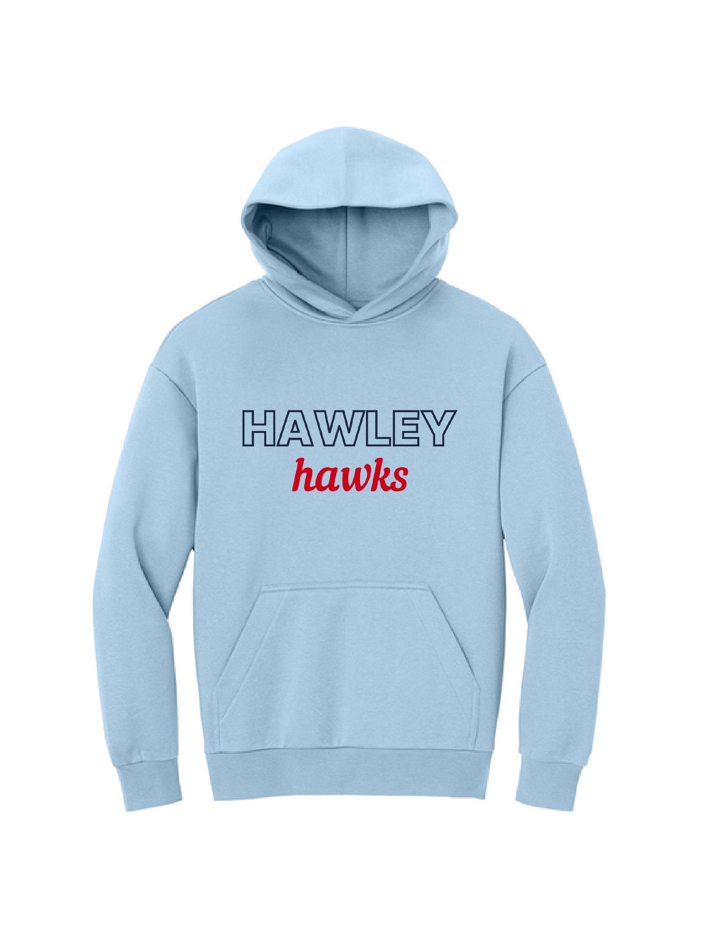 Hawks306. 3D Embroidered - District® V.I.T.™ Heavyweight Fleece Hoodie
