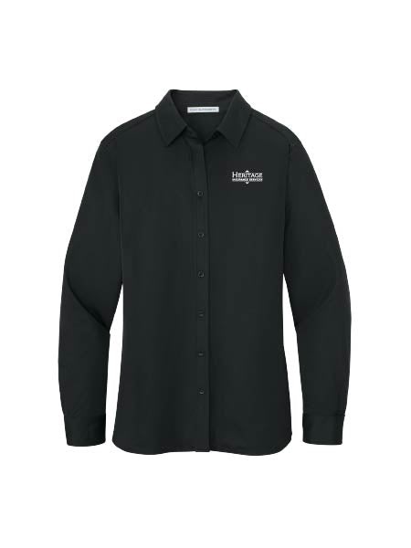 HI100. Port Authority® Ladies Dimension Knit Dress Shirt