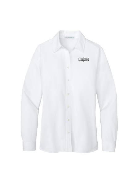HI100. Port Authority® Ladies Dimension Knit Dress Shirt