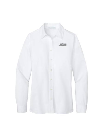 HI100. Port Authority® Ladies Dimension Knit Dress Shirt