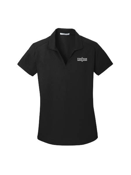 HI105. Eddie Bauer Ladies 1/2-Zip Microfleece Jacket