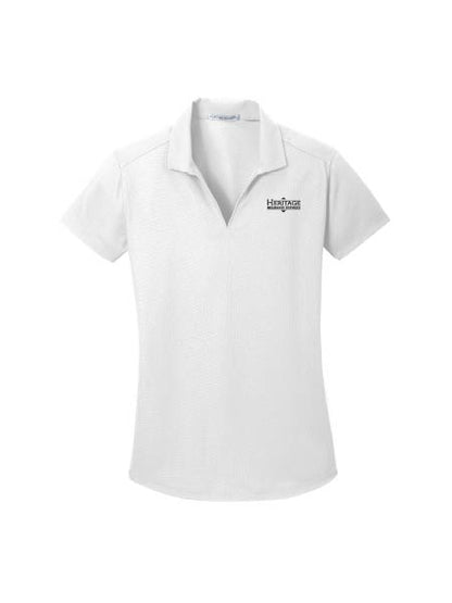 HI105. Eddie Bauer Ladies 1/2-Zip Microfleece Jacket