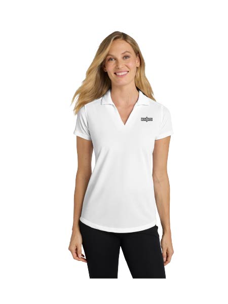 HI105. Eddie Bauer Ladies 1/2-Zip Microfleece Jacket