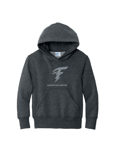 HTH400. Hometown Heroes 2026 Youth Hooded Sweatshirt