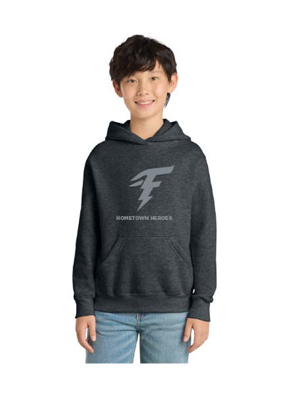 HTH400. Hometown Heroes 2026 Youth Hooded Sweatshirt