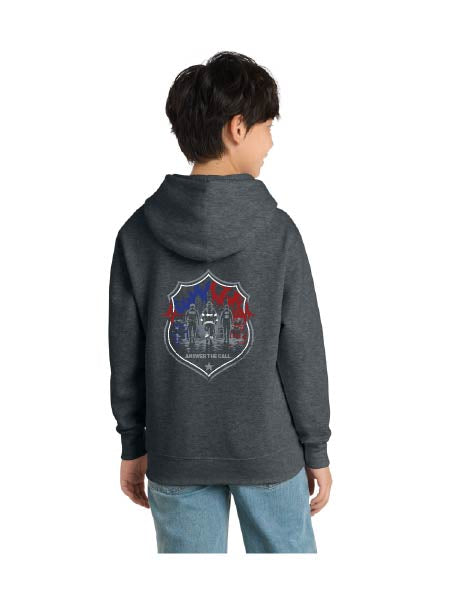 HTH400. Hometown Heroes 2026 Youth Hooded Sweatshirt
