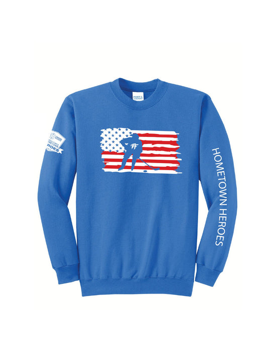 HTH302. Hometown Heroes 2026 Crewneck Sweatshirt