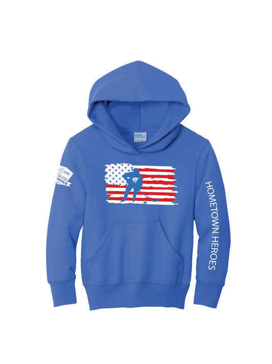 HTH400. Hometown Heroes 2026 Youth Hooded Sweatshirt