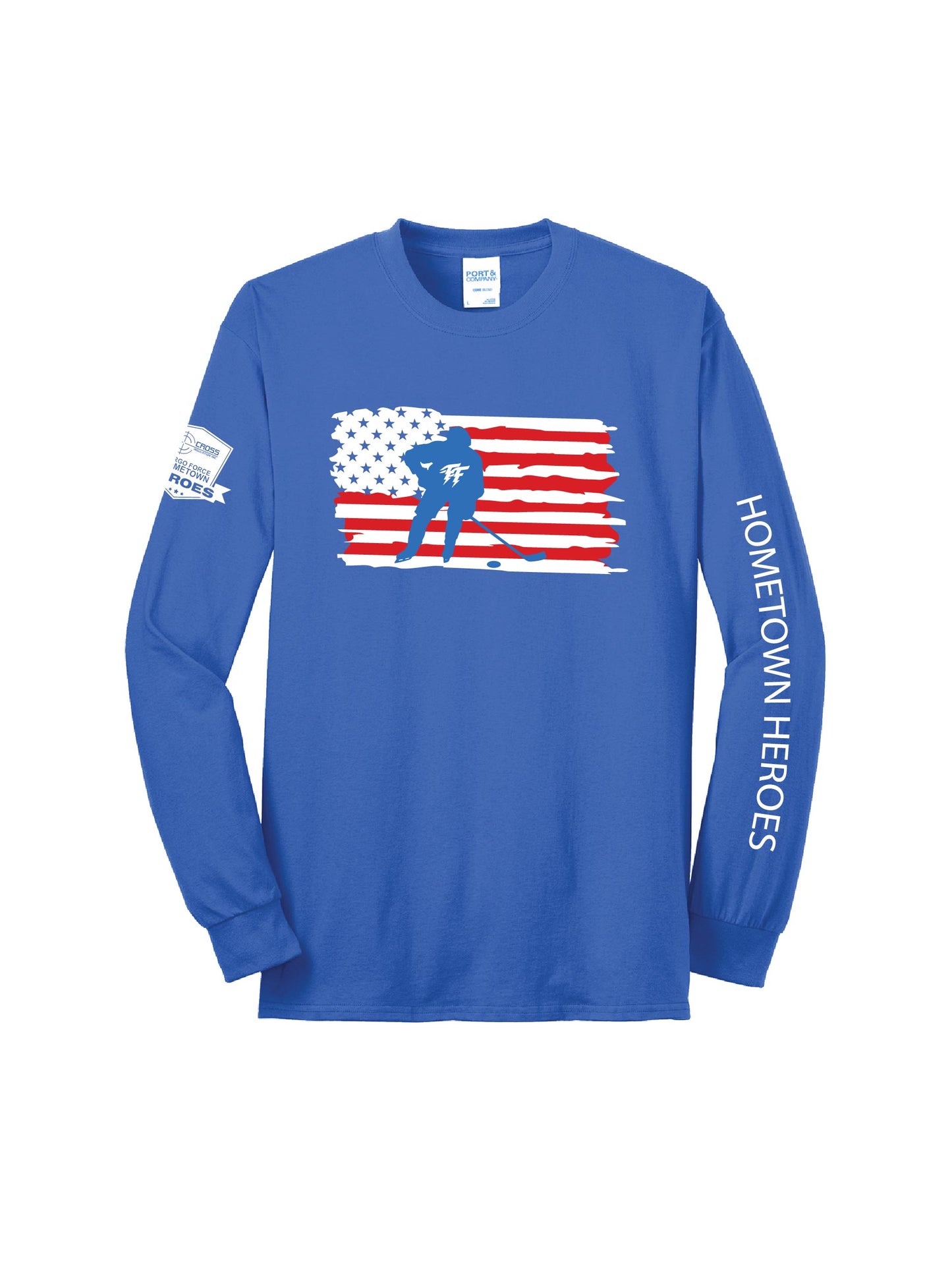 HTH303. Port & Co™ Long Sleeve Core Blend Tee