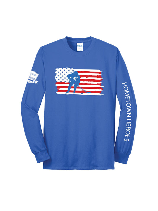 HTH303. Port & Co™ Long Sleeve Core Blend Tee