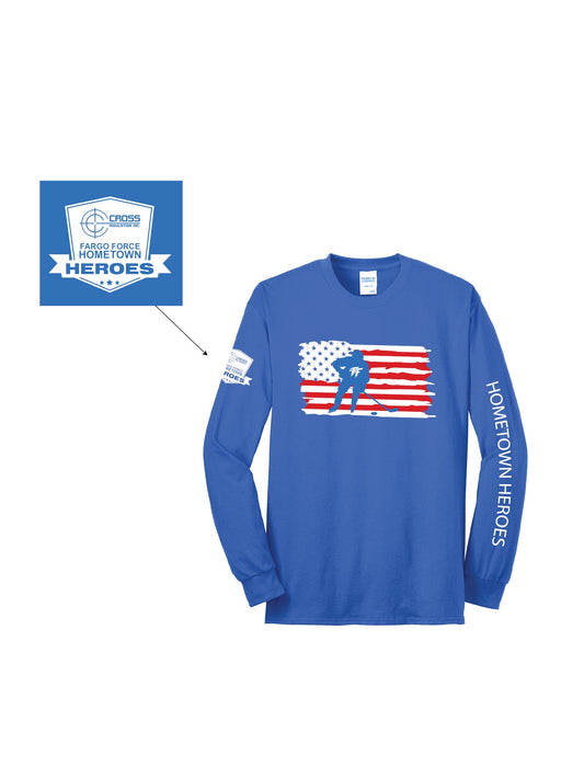 HTH303. Port & Co™ Long Sleeve Core Blend Tee