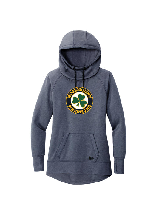 IW101. New Era® Women's Tri-Blend Fleece Pullover Hoodie