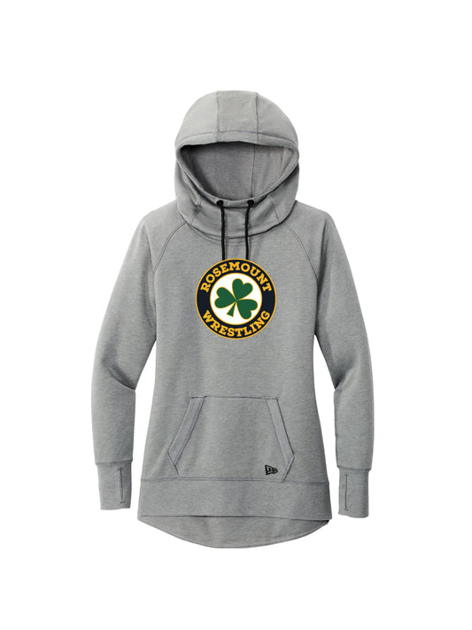 IW101. New Era® Women's Tri-Blend Fleece Pullover Hoodie