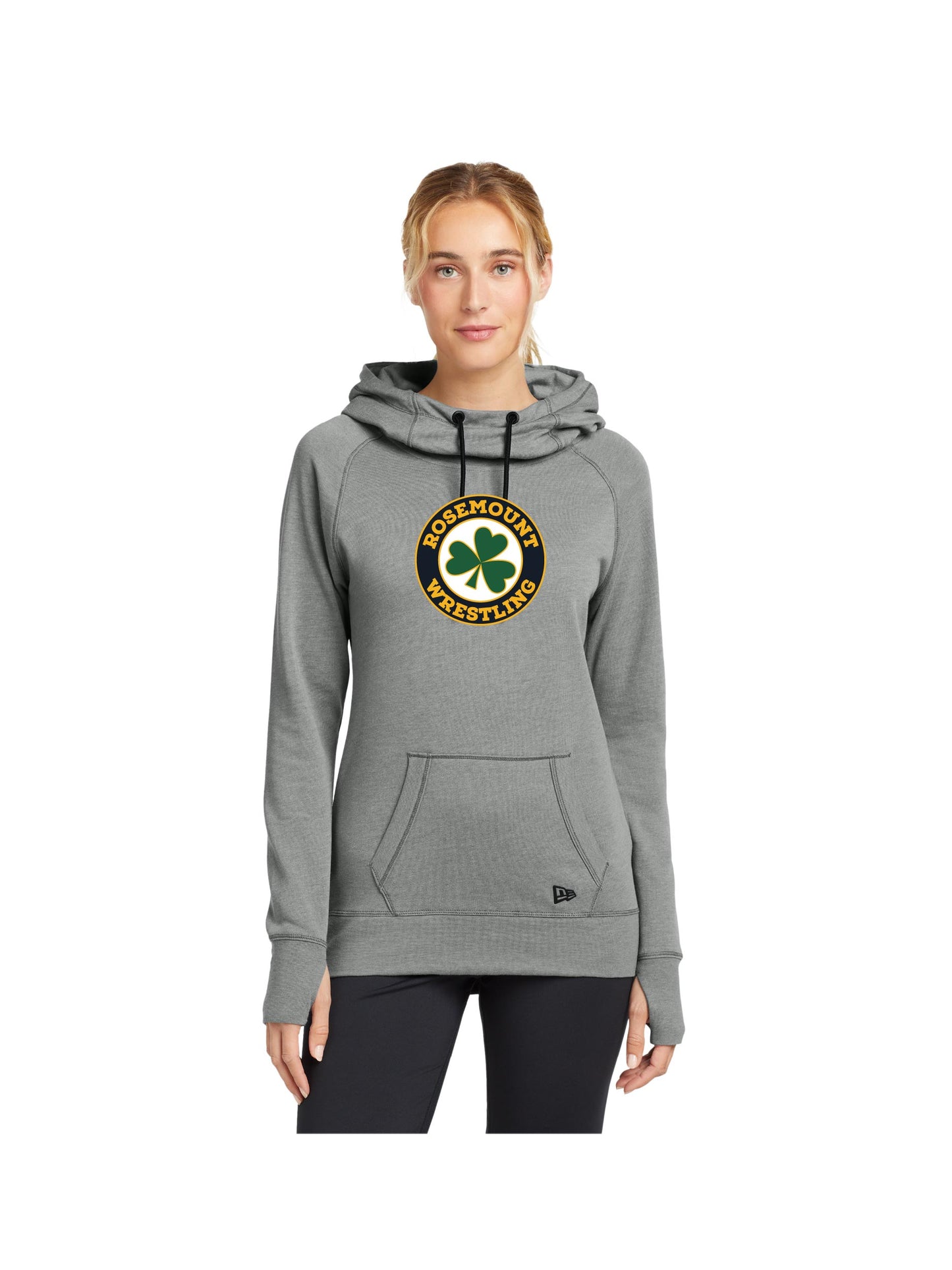 IW101. New Era® Women's Tri-Blend Fleece Pullover Hoodie