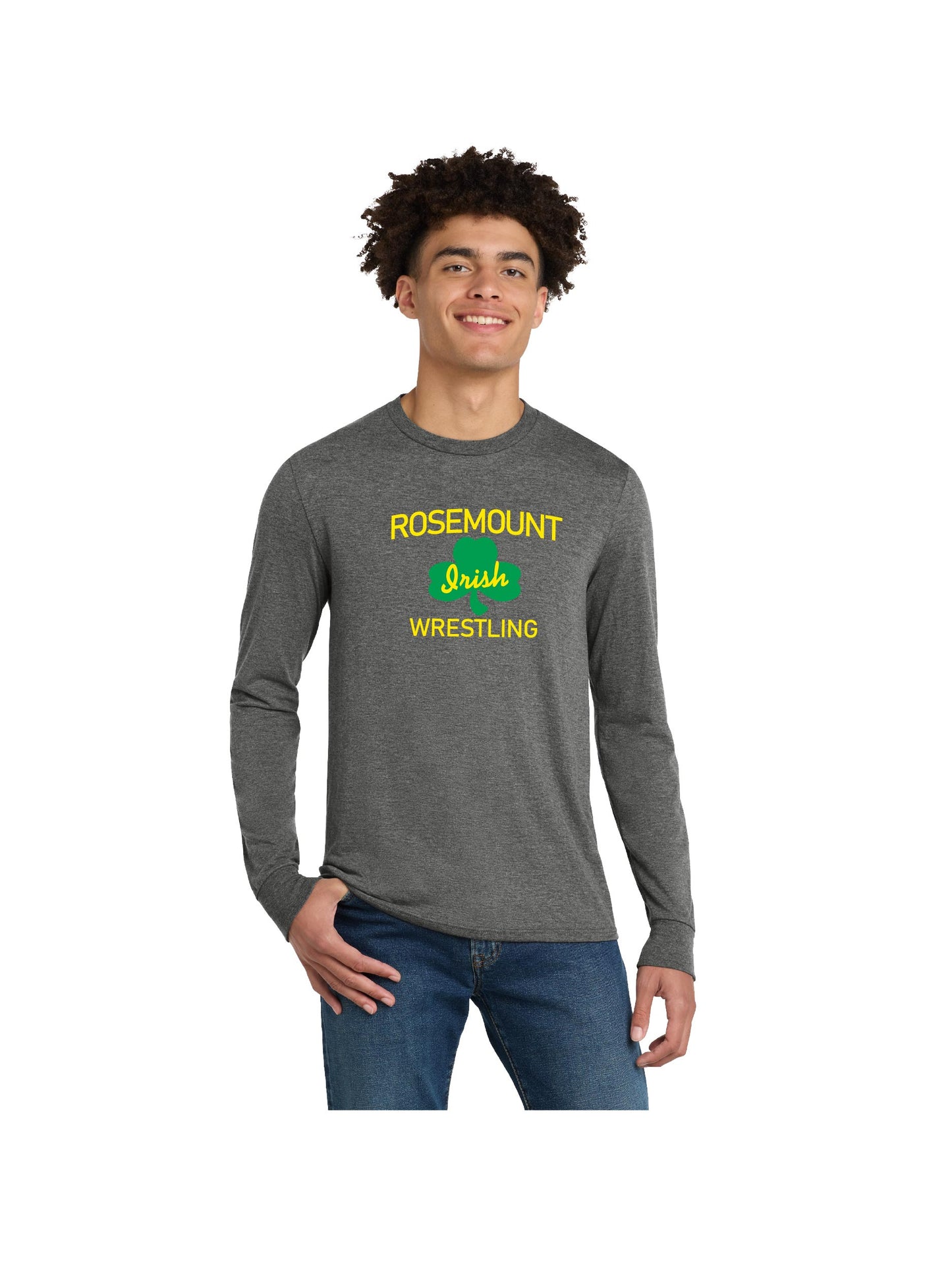 IW303. District® Perfect Tri® Long Sleeve Tee