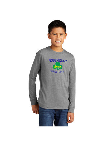 IW403. District® Youth Perfect Tri® Long Sleeve Tee