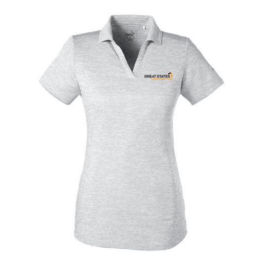 GSC101. Puma Golf Ladies' Icon Heather Polo