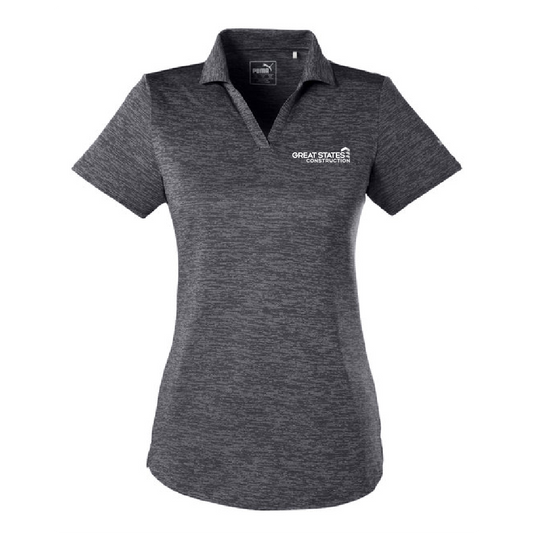 GSC101. Puma Golf Ladies' Icon Heather Polo