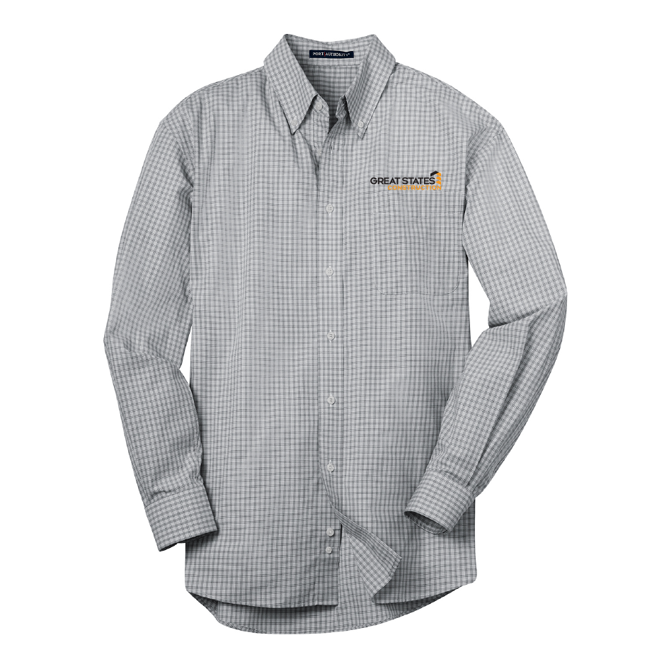 GSC214. Port Authority® Plaid Pattern Easy Care Shirt