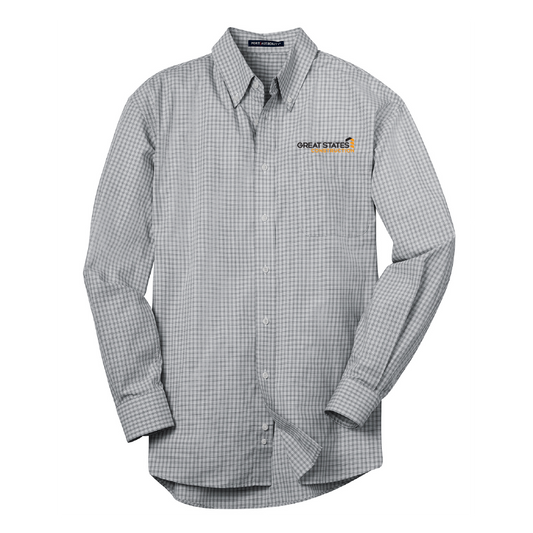 GSC214. Port Authority® Plaid Pattern Easy Care Shirt