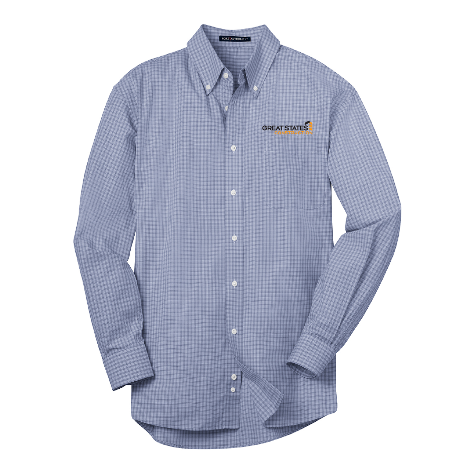 GSC214. Port Authority® Plaid Pattern Easy Care Shirt