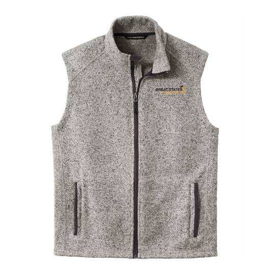 GSC216. Port Authority® Men's Sweater Fleece Vest
