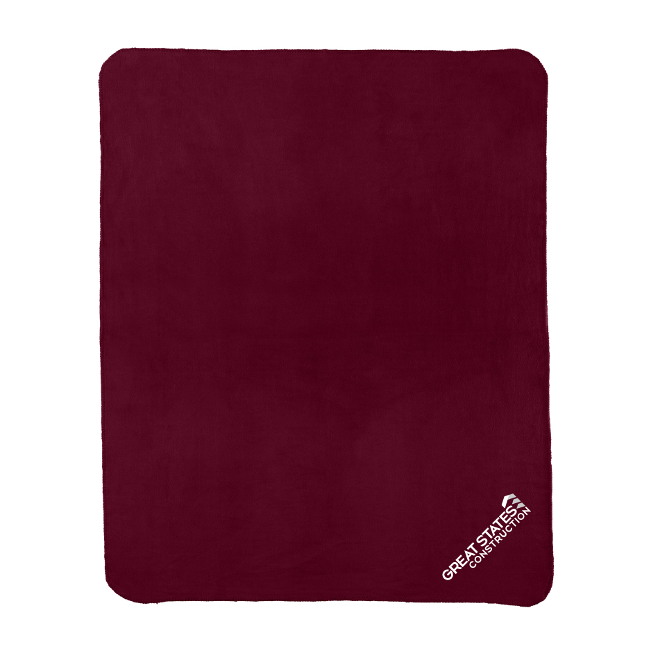 GSC502. Port Authority® - Value Fleece Blanket with Strap