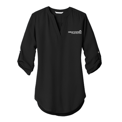 GSC105. Ladies Port Authority® ¾-Sleeve Tunic Blouse