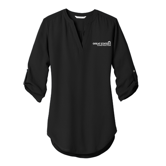 GSC105. Ladies Port Authority® ¾-Sleeve Tunic Blouse