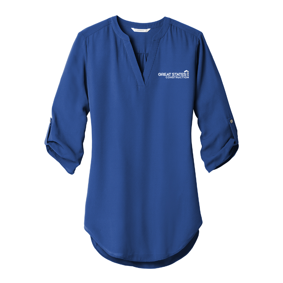 GSC105. Ladies Port Authority® ¾-Sleeve Tunic Blouse