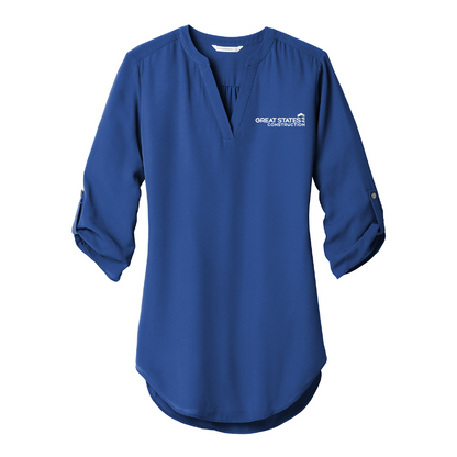 GSC105. Ladies Port Authority® ¾-Sleeve Tunic Blouse