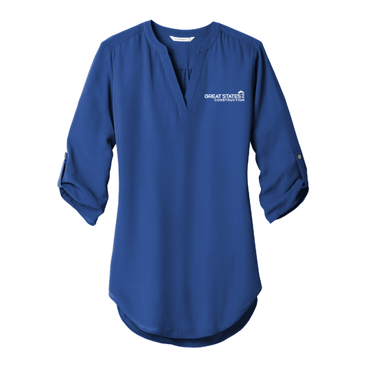 GSC105. Ladies Port Authority® ¾-Sleeve Tunic Blouse