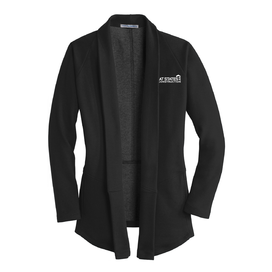 GSC107. Port Authority® Ladies Interlock Cardigan Sweater