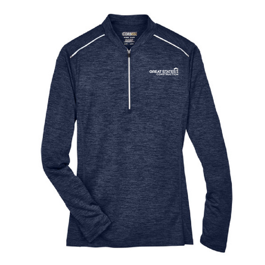 GSC108. CORE 365 Ladies' Kinetic Performance Quarter-Zip
