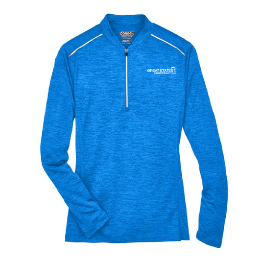 GSC108. CORE 365 Ladies' Kinetic Performance Quarter-Zip