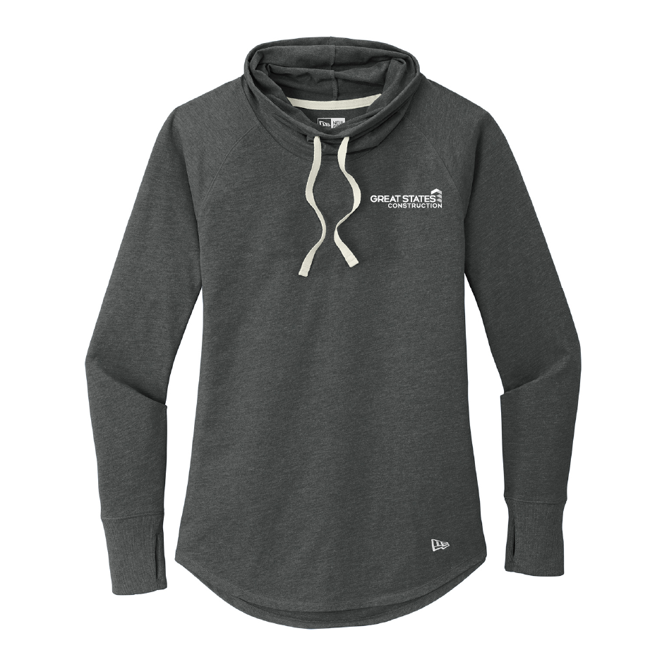 GSC111. New Era® Ladies' Sueded Cotton Blend Cowl Tee