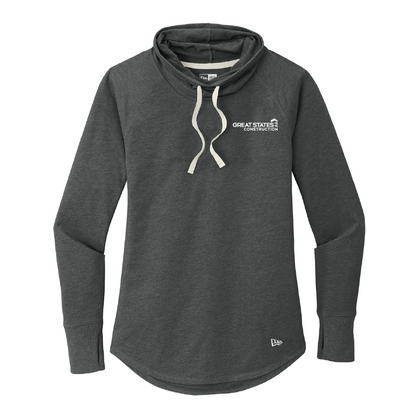 GSC111. New Era® Ladies' Sueded Cotton Blend Cowl Tee