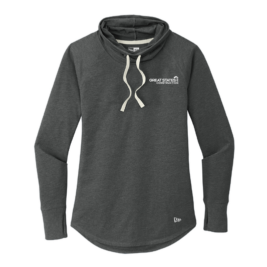 GSC111. New Era® Ladies' Sueded Cotton Blend Cowl Tee