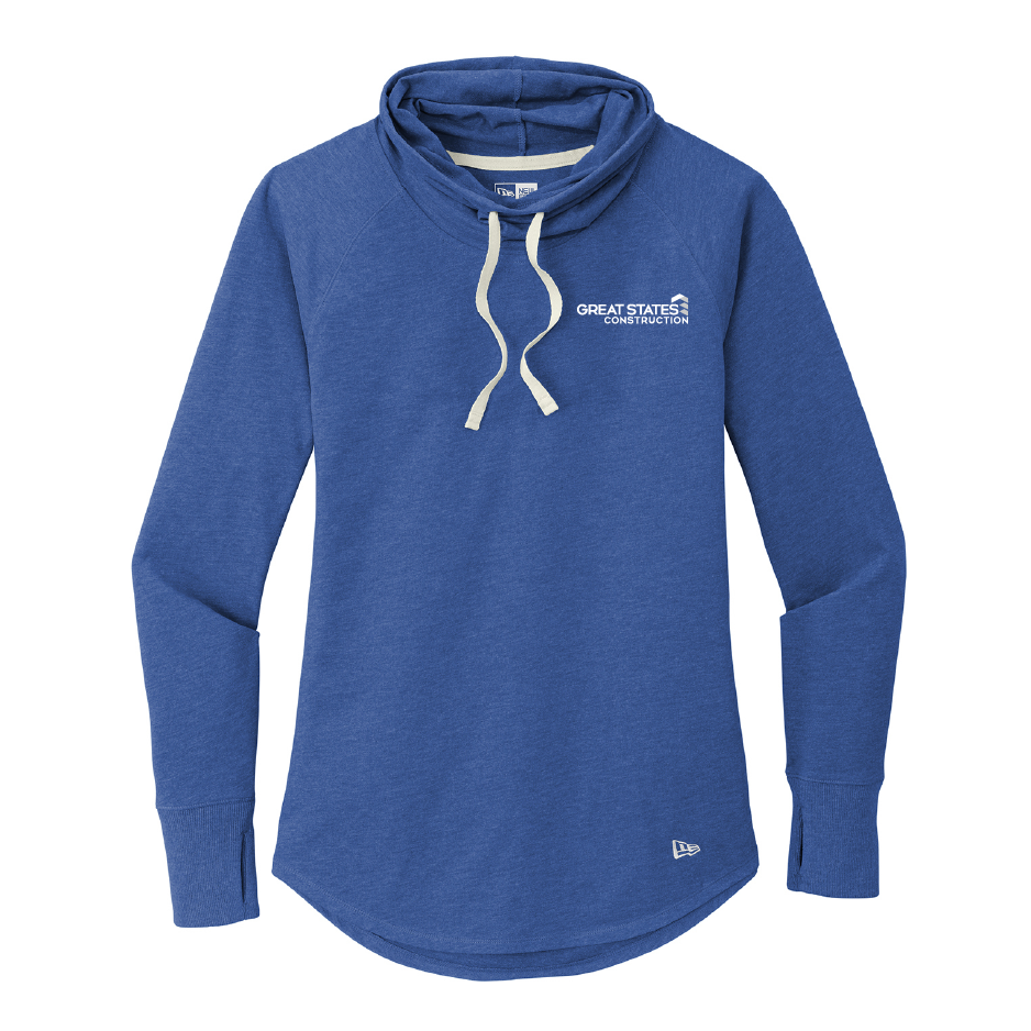 GSC111. New Era® Ladies' Sueded Cotton Blend Cowl Tee