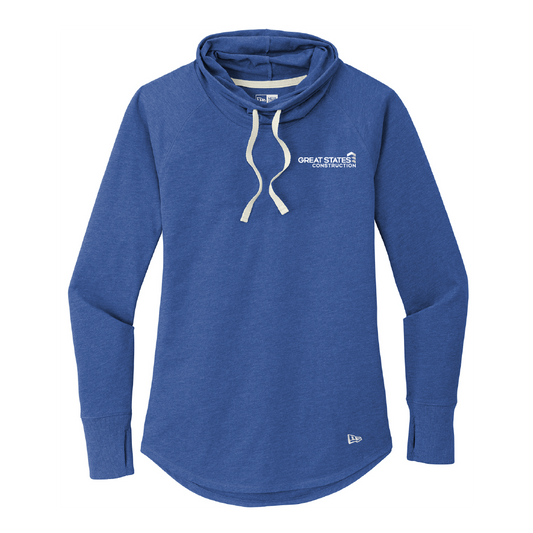 GSC111. New Era® Ladies' Sueded Cotton Blend Cowl Tee