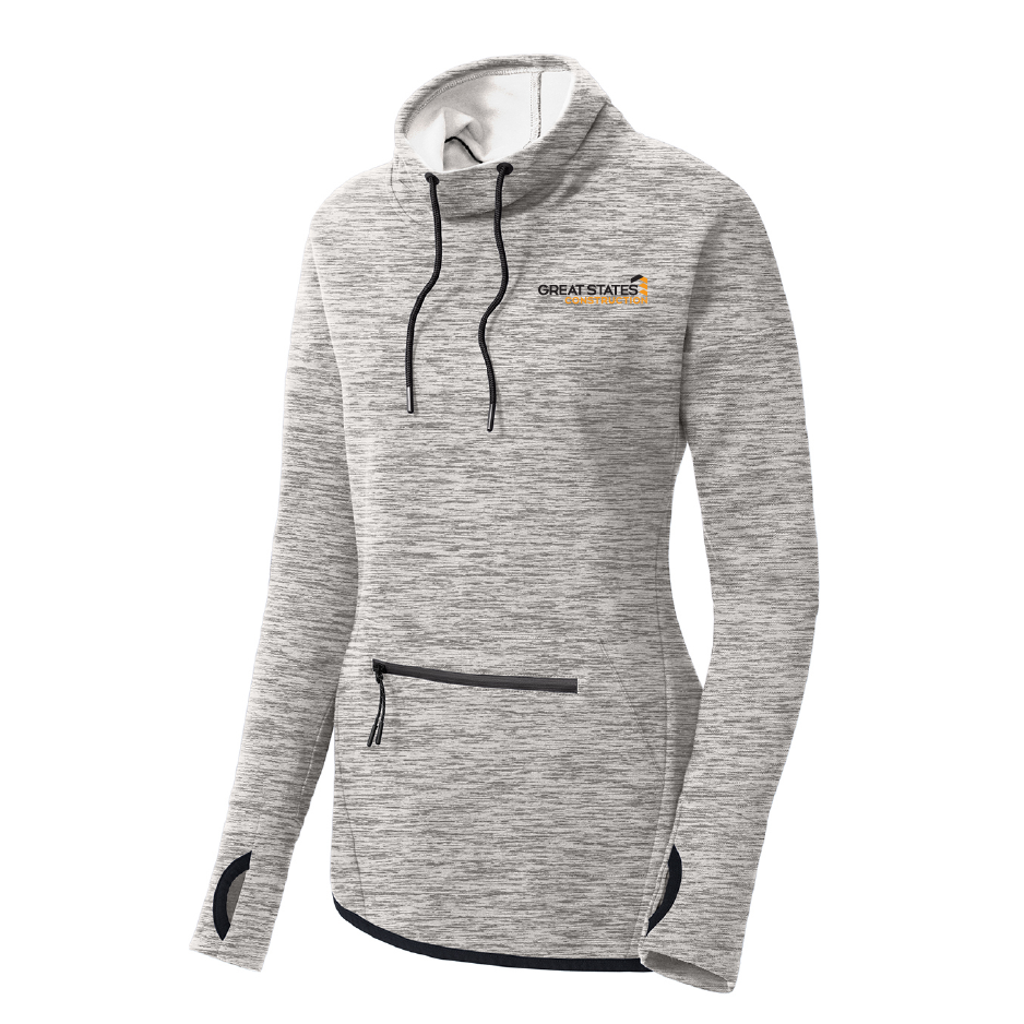 GSC115. Sport-Tek® Ladies' Triumph Cowl Neck Pullover Sweater