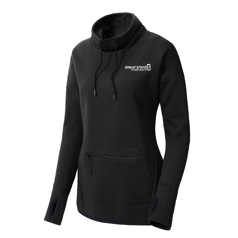 GSC115. Sport-Tek® Ladies' Triumph Cowl Neck Pullover Sweater