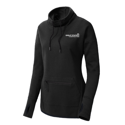 GSC115. Sport-Tek® Ladies' Triumph Cowl Neck Pullover Sweater