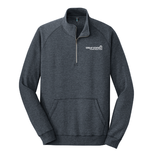 GSC207. District® Men's Lightweight Fleece 1/4-Zip Shirt