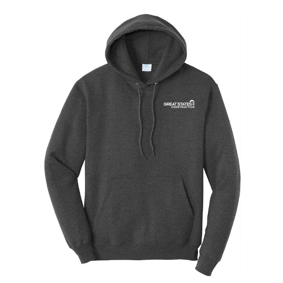 GSC211. Port & Company® Men's Core Fleece Hooded Sweatshirt